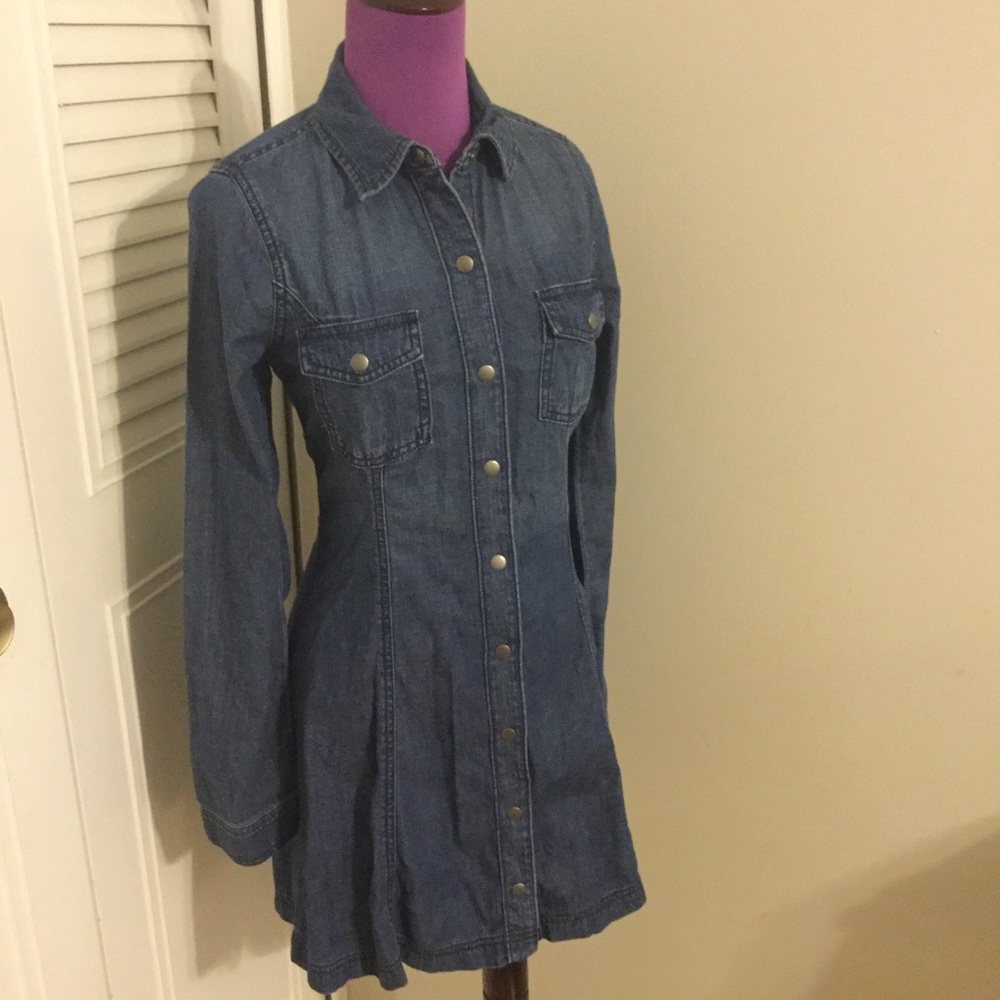 Abercrombie Denim Shirt Dress NWT